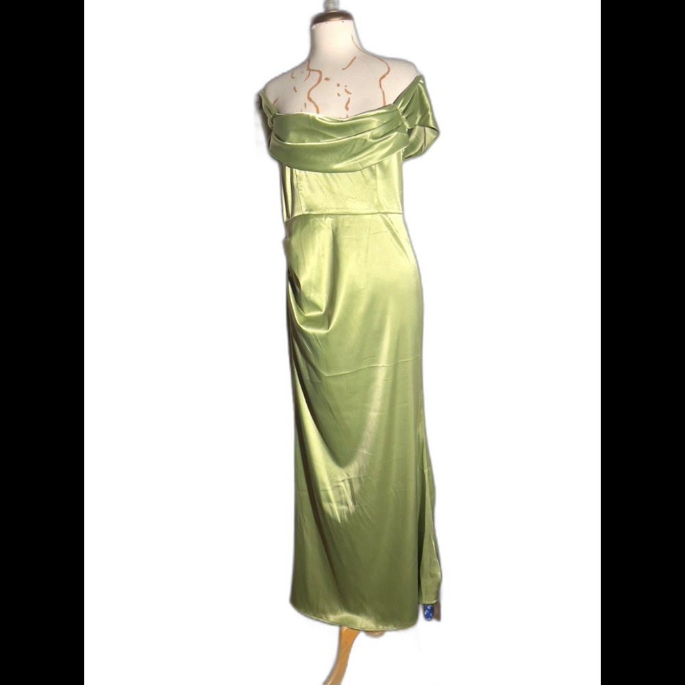 Cider Midi Dress Size L Modern Maximalist Ballet Core Floor Length Gown